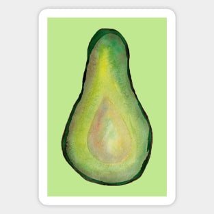 Green fresh vegetarian avocado Magnet